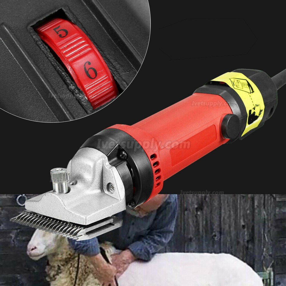 350W Electric Horse Clipper Professional Horse Cattle Shears Animal Grooming 